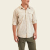 HOWLER BROTHERS- MEN'S MATAGORDA LONGSLEEVE SHIRT IN OCEAN MOTION OFF WHITE