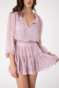 SINCERELY OURS- WOMEN'S FREYA DRESS IN PINK MODERN ANIMAL PRINT