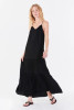 DEAR JOHN- WOMEN'S RYO STRAP HALTER DRESS IN BLACK