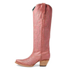 CORRAL - WOMEN'S PINK EMBROIDERY TALL TOP BOOTS