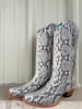 CORRAL- WOMEN'S NATURAL PYTHON GLITTER BOOTS