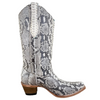 CORRAL - WOMEN'S NATURAL PYTHON GLITTER BOOTS