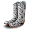CORRAL - WOMEN'S NATURAL PYTHON GLITTER BOOTS