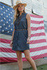 CRUEL- WOMEN'S CHAMBRAY DRESS IN INDIGO