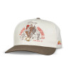 SENDERO PROVISIONS CO.- OFFICIAL WESTERN HAT IN WHITE AND BROWN