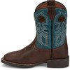 JUSTIN- KID'S BOWLINE BOOTS IN WALNUT BROWN