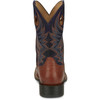 JUSTIN - MEN'S 11" ROSEWELL SMOOTH OSTRICH IN BRANDY BROWN