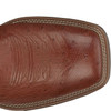 JUSTIN - MEN'S 11" ROSEWELL SMOOTH OSTRICH IN BRANDY BROWN