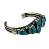 SUNWEST SILVER - TURQUOISE BRACELET