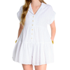 UNCLE FRANK - WOMEN'S WHITE EYELET ROMPER