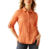 ARIAT - WOMEN'S VENTTEK LONG SLEEVE SHIRT IN LANGOUSTINO ORANGE