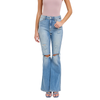 CELLO - WOMEN'S HIGH RISE SUPER FLARE JEANS IN LIGHT WASH