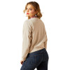 ARIAT - WOMEN'S ESSENTIAL CREW SWEATSHIRT IN OATMEAL