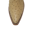 RIOS OF MERCEDES - WOMEN'S SAND OSTRICH SHELL KIDSKIN BOOTS