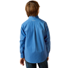 ARIAT - BOY'S STRATFORD CLASSIC FIT LONG SLEEVE SHIRT ROYAL BLUE