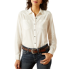 ARIAT - WOMEN'S BILLIE JEAN CLOUD DANCER DOBBY LONG SLEEVE SHIRT