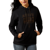 ARIAT - WOMEN'S BOOTED LOGO HOODIE IN BLACK