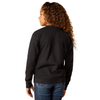 ARIAT - GIRL'S BOOTED LOGO SWEATSHIRT IN BLACK