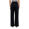 CELLO - WOMEN'S PAISLEY HIGH RISE WIDE LEG DENIM PANTS IN BLACK