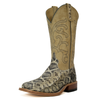 ANDERSON BEAN - MEN'S EASTERN CUT RATTLESNAKE VANILLA WEST BOOTS