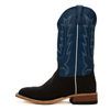ANDERSON BEAN - MEN'S CHOCOLATE STINGRAY STRIKING BLUE DEERCROW BOOTS