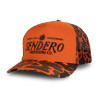 SENDERO PROVISIONS - STRUCTURED LOGO HAT IN ORANGE CAMO