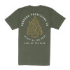 SENDERO PROVISIONS - MEN'S SENDEROHEAD T-SHIRT IN ARMY GREEN