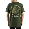 SENDERO PROVISIONS - MEN'S SENDEROHEAD T-SHIRT IN ARMY GREEN