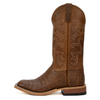 ANDERSON BEAN - MEN'S POST OAK CAIMAN BELLY TAN GOAT FOOLS BOOTS