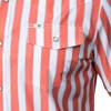 FERRELL - MEN'S THE LIAM SHORT SLEEVE SNAP SHIRT IN SALMON