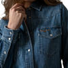 KIMES RANCH - WOMEN'S JORDI DENIM DRESS IN INDIGO
