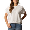 KIMES RANCH - WOMEN'S HOLLY SHORT SLEEVE SWEATER IN PRISTINE