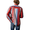 KIMES RANCH - MEN'S CLANCY LONG SLEEVE SHIRT IN BRICK RED