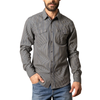 KIMES RANCH - MEN'S QUENTIN LONG SLEEVE SHIRT IN INDIGO
