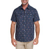 HOWLER BROTHERS - MEN'S H BAR B SHORT SLEEVE SNAPSHIRT IN BOUQUETS MIDNIGHT