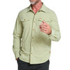 HOWLER BROTHERS - MEN'S EMERGER TECH LONGSLEEVE IN FOG GREEN