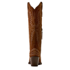 ARIAT - WOMEN'S CASANOVA X TOE WESTERN BOOTS IN OILED TAN SUEDE