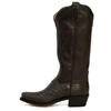 RIOS OF MERCEDES - WOMEN'S CHOCOLATE NILE CROCODILE BELLY BUFFALO CALF BOOTS