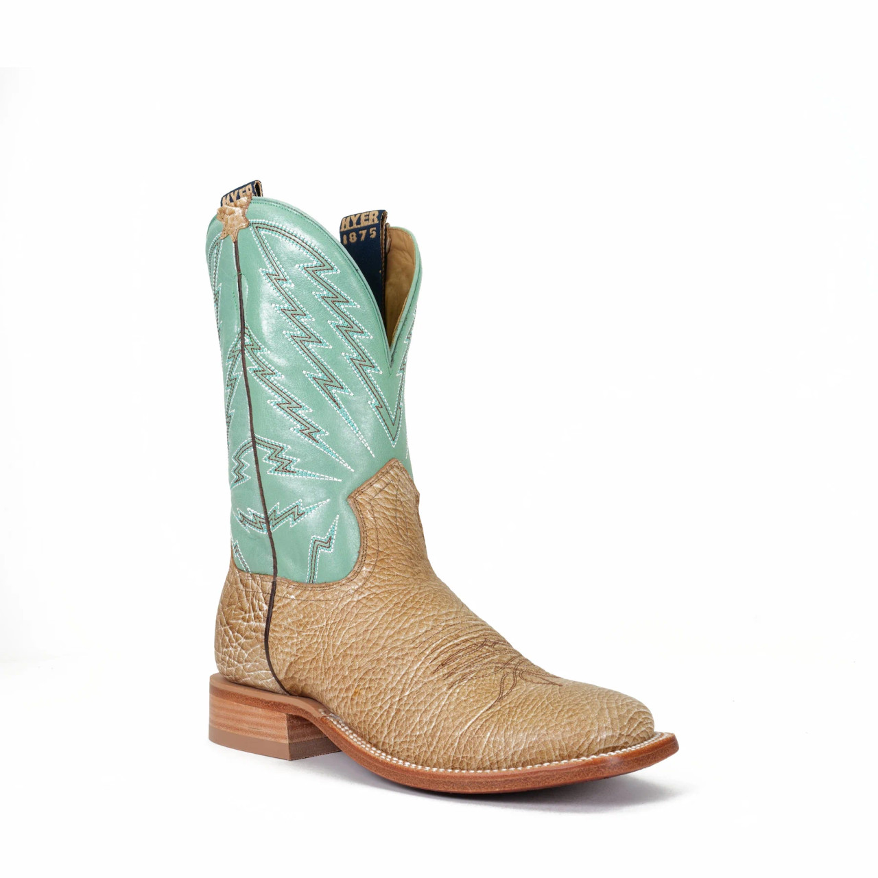 HYER - MEN'S BULL-HIDE HAZELTON BOOTS IN BLUE - Y-Bell Ranch Supply