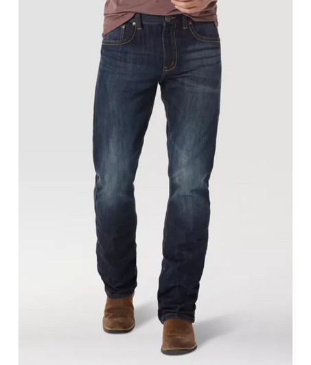 WRANGLER- MEN'S 42 VINTAGE BOOT RIVER DENIM