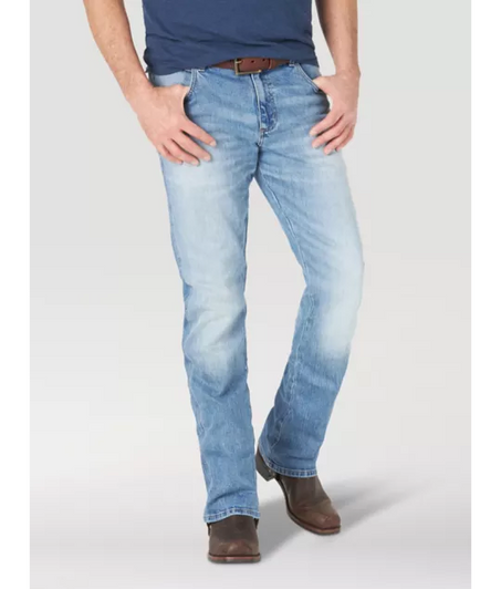 WRANGLER 77 SLIM BOOT RIVER WASH - Wheelers Outfitters