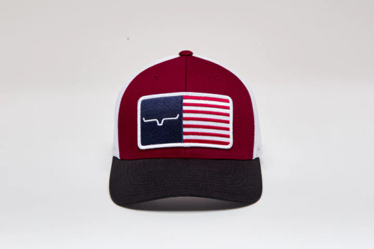 KIMES RANCH- AMERICAN TRUCKER IN BURGUNDY