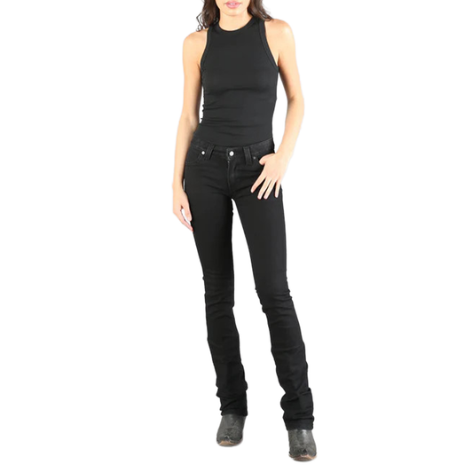 KIMES - WOMEN'S BETTY DENIM JEANS IN BLACK