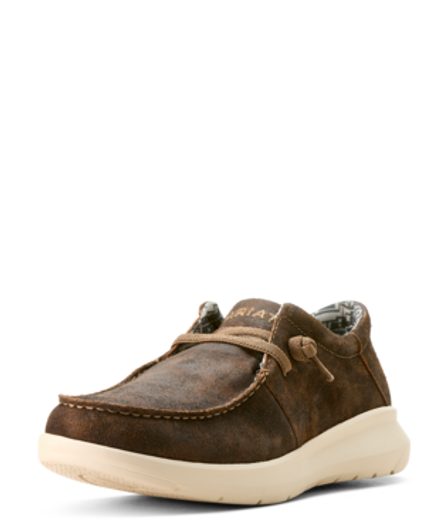 ARIAT- MEN'S HILO SHOES IN WESTERN BROWN