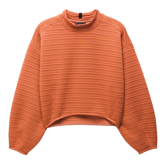 PRANA - SEND OFF PULLOVER IN TERRACOTTA