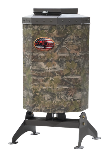 MB RANCH KING - 100 LB TEXAS AVENGER SMALL PELLET FISH FEEDER