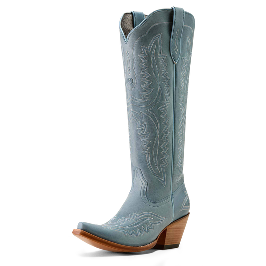 ARIAT - WOMEN'S CASANOVA X TOE WESTERN BOOTS IN VINTAGE DENIM
