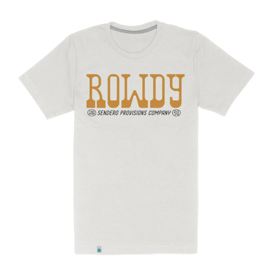 SENDERO PROVISIONS - MEN'S ROWDY T-SHIRT IN VINTAGE WHITE