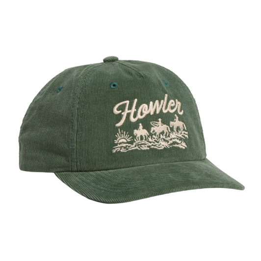 HOWLER BROTHERS - HOWLER POSSE STANDARD HAT IN FOREST CORDUROY