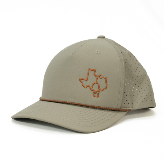 Y-BELL RANCH SUPPLY - Y-BELL LOGO ROPE HAT IN MUTED GREEN